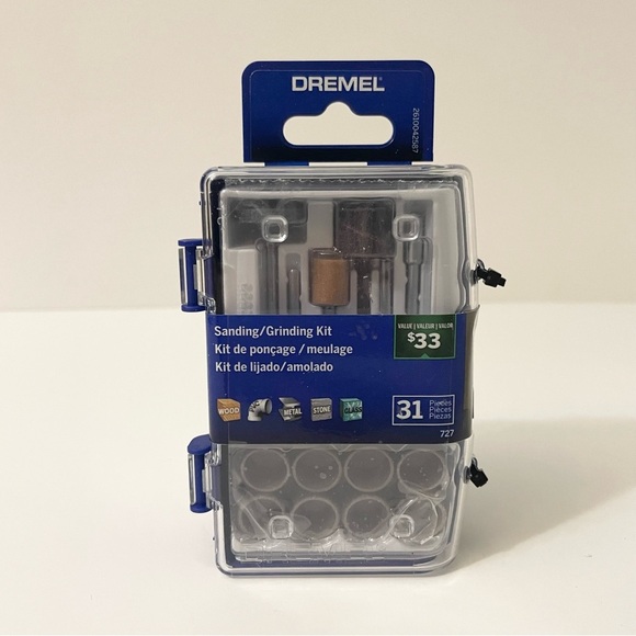 Dremel KIT 31 Pcs Sanding Grinding Rotary Tool Accessory - Picture 9 of 9